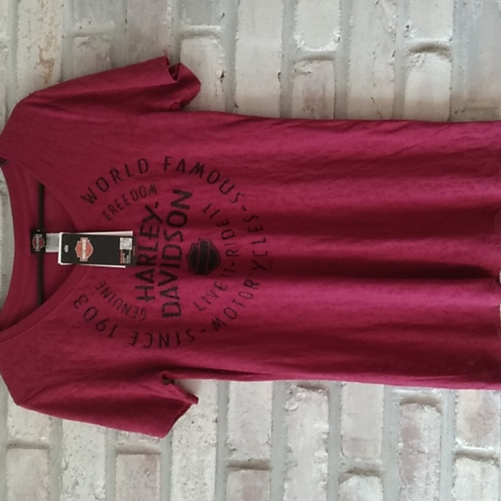 Woman's  Harley T shirt